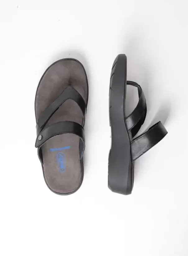 Slippers|Voorjaar/zomer|Wolky Hobie zwart leer