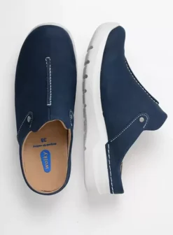 Diabetes|Slippers|Wolky Holland DB denim nubuck
