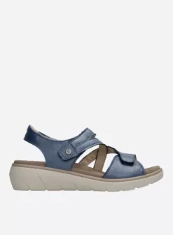 Sandalen|Voorjaar/zomer|Wolky Ikaria blauw leer