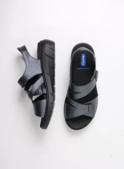 Sandalen|Voorjaar/zomer|Wolky Ikaria antraciet leer