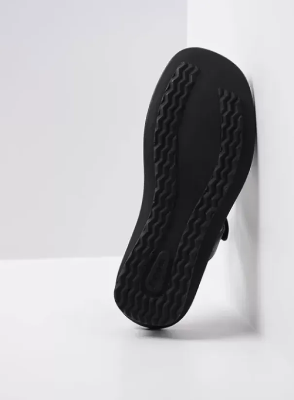 Slippers|Wolky Isa rood leer