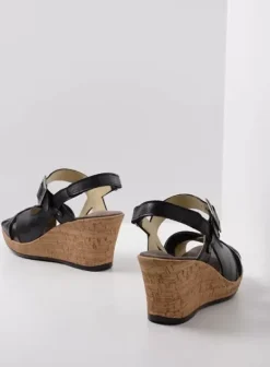 Sandalen|Voorjaar/zomer|Wolky Ixia 2 zwart leer