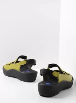 Volle voeten|Sandalen|Wolky Jewel olijfgroen leer