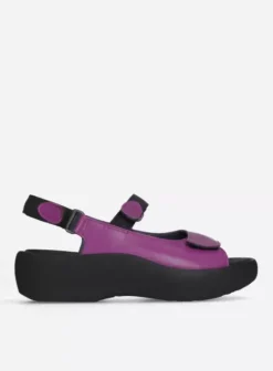 Volle voeten|Sandalen|Wolky Jewel fuchsia leer