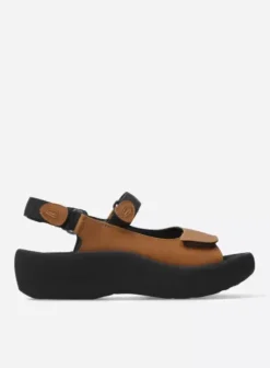 Volle voeten|Sandalen|Wolky Jewel cognac leer