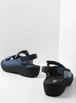 Volle voeten|Sandalen|Wolky Jewel jeans leer
