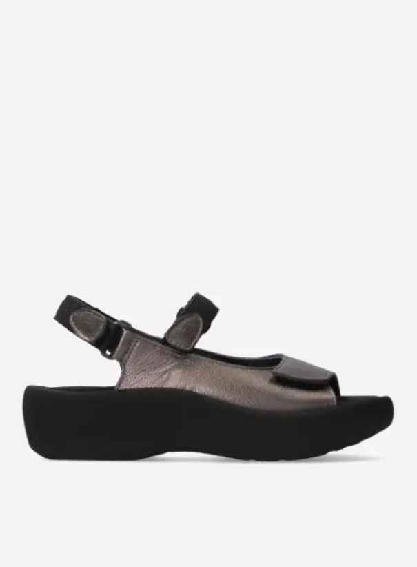 Volle voeten|Sandalen|Wolky Jewel brons leer