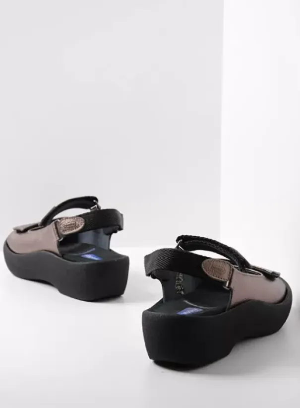 Volle voeten|Sandalen|Wolky Jewel brons leer