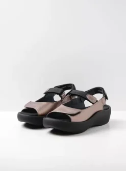Volle voeten|Sandalen|Wolky Jewel brons leer