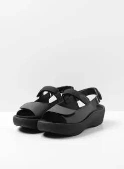 Sandalen|Voorjaar/zomer|Wolky Jewel Vegan zwart
