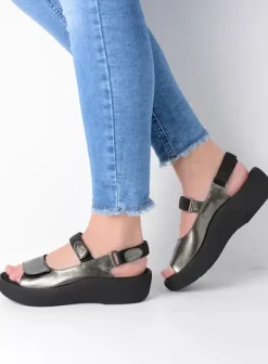 Sandalen|Wolky Jewel Vegan saliegroen