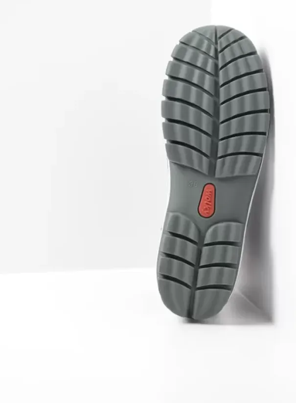 Hielspoor|Veterschoenen|Wolky Jump zwart grijsgroen nubuck