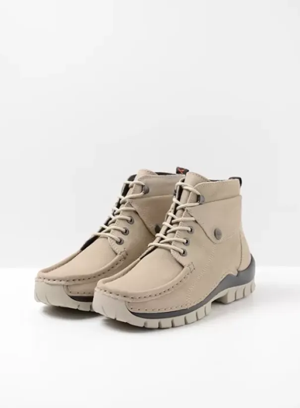 Hielspoor|Veterschoenen|Wolky Jump safari nubuck