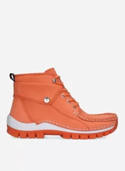 Veterschoenen|Voorjaar/zomer|Wolky Jump Summer oranje nubuck