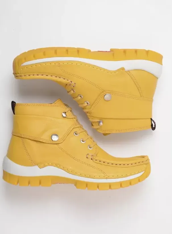Veterschoenen|Voorjaar/zomer|Wolky Jump Summer geel leer