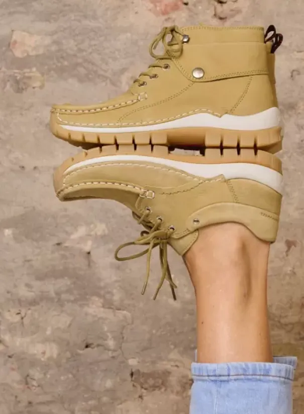 Veterschoenen|Voorjaar/zomer|Wolky Jump Summer lichtgroen nubuck