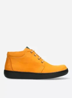 Volle voeten|Veterschoenen|Wolky Kansas Lady XW donker oker nubuck