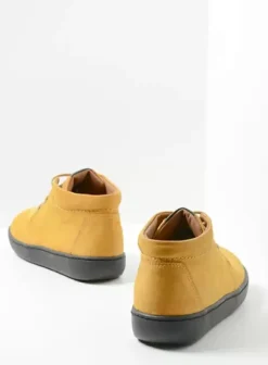 Volle voeten|Veterschoenen|Wolky Kansas Lady XW donker oker nubuck