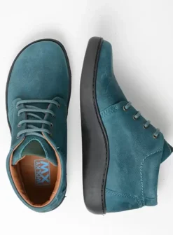 Volle voeten|Veterschoenen|Wolky Kansas Lady XW petrol nubuck