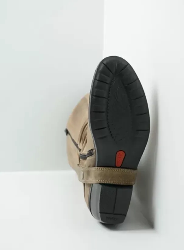 Laarzen|Wolky La Banda taupe suede