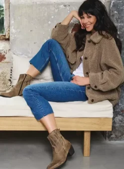 Enkellaarsjes|Laarzen|Wolky Lubbock taupe suede