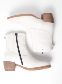 Hallux Valgus|Enkellaarsjes|Wolky Lubbock HV creme wit leer