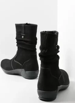 Laarzen|Wolky Luna zwart nubuck