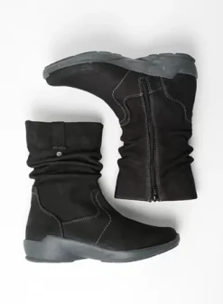 Laarzen|Wolky Luna zwart nubuck
