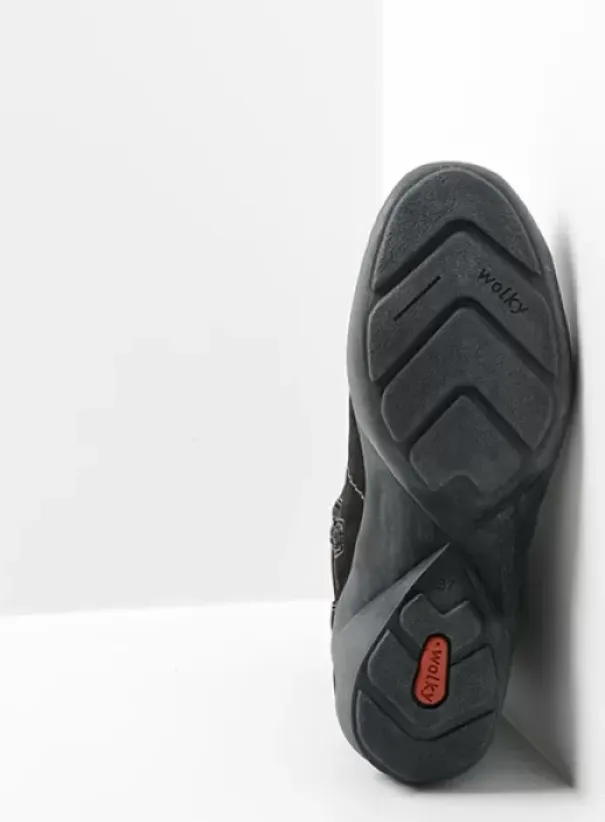 Laarzen|Wolky Luna zwart nubuck