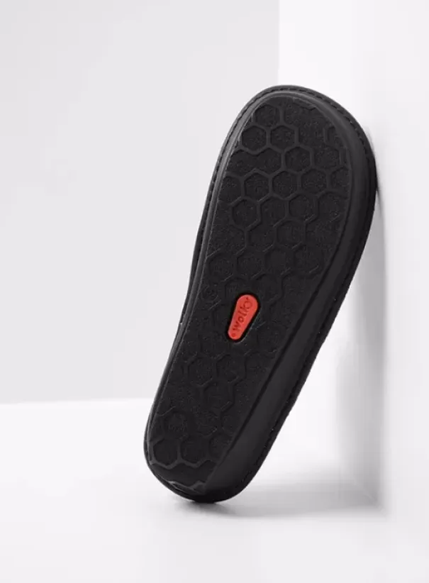 Slippers|Wolky Martinique zwart leer