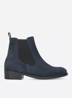 Enkellaarsjes|Wolky Masala blauw suede