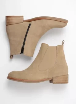 Enkellaarsjes|Wolky Masala taupe suede