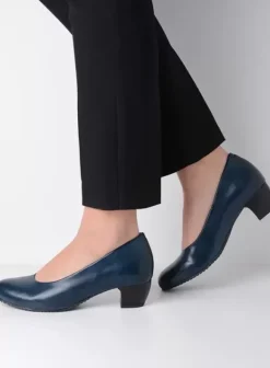 Hallux Valgus|Instappers|Wolky Mayu F2F denim biocare