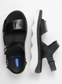 Sandalen|Voorjaar/zomer|Wolky Medusa zwart/wit leer