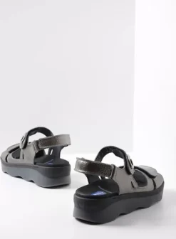 Sandalen|Voorjaar/zomer|Wolky Medusa antraciet leer