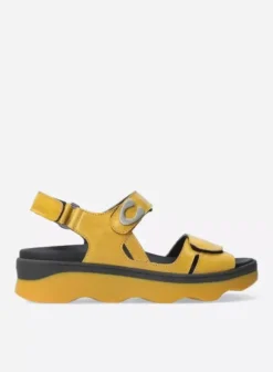 Sandalen|Wolky Medusa amber leer