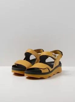 Sandalen|Wolky Medusa amber leer