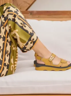 Sandalen|Wolky Medusa amber leer