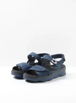 Sandalen|Voorjaar/zomer|Wolky Medusa denim nubuck