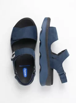 Sandalen|Voorjaar/zomer|Wolky Medusa denim nubuck