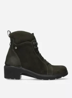 Hielspoor|Biker boots|Wolky Midi cactus nubuck