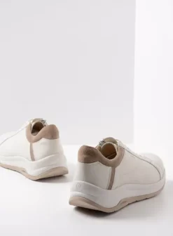Veterschoenen|Voorjaar/zomer|Wolky Milton gebroken wit/safari nubuck