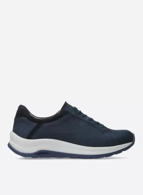 Wandelschoenen|Sneakers|Wolky Milton jeans nubuck