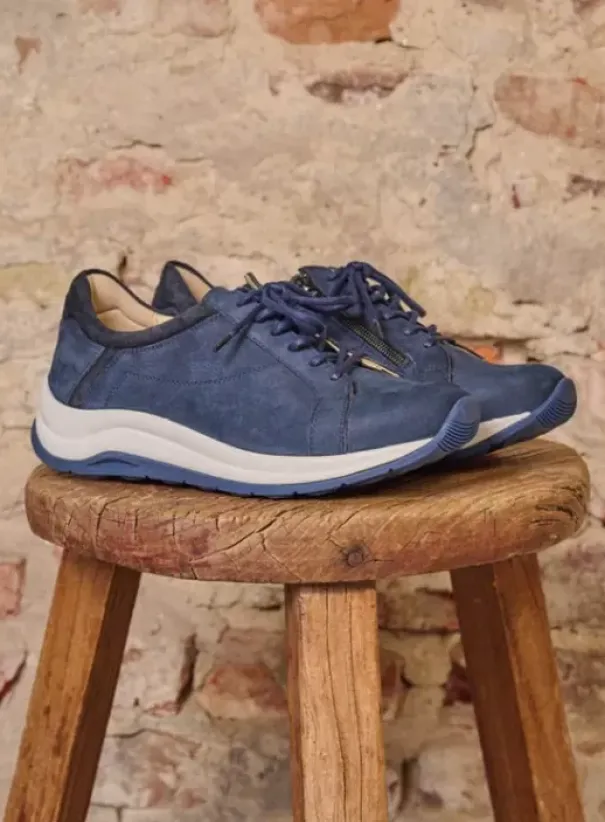 Wandelschoenen|Sneakers|Wolky Milton jeans nubuck