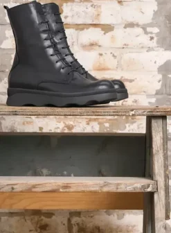 Laarzen|Wolky Mito zwart leer