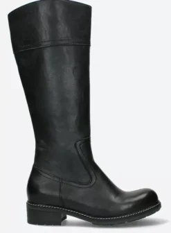 Laarzen|Wolky Moher zwart leer