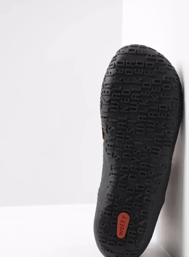 Veterschoenen|Wolky Mokola cognac nubuck