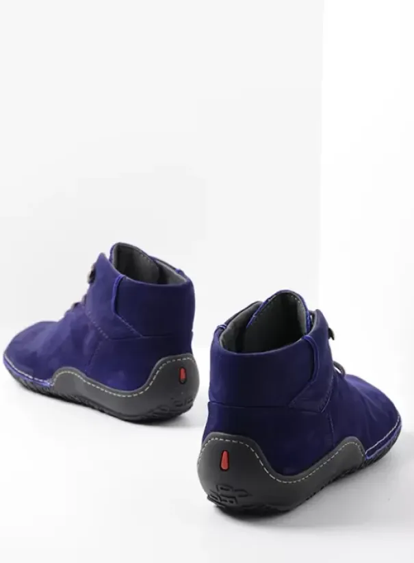 Veterschoenen|Wolky Mokola paars nubuck