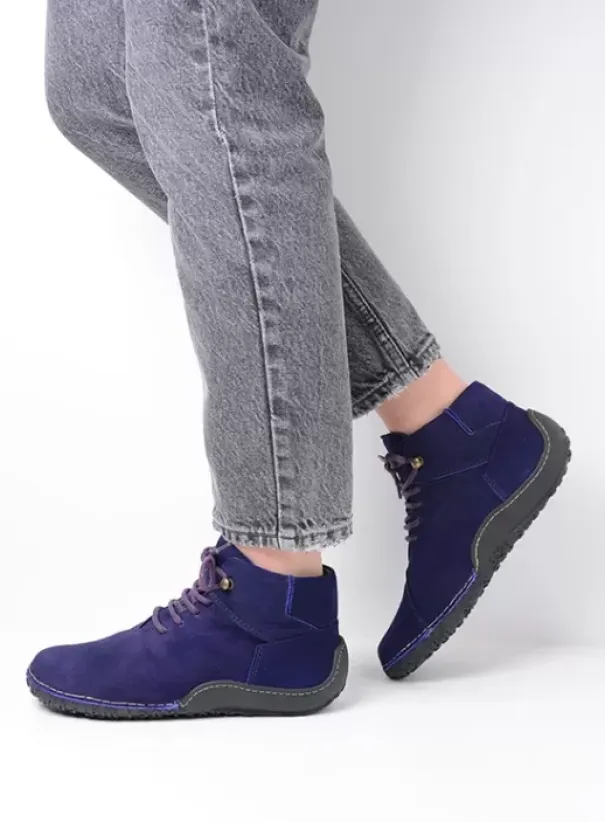 Veterschoenen|Wolky Mokola paars nubuck