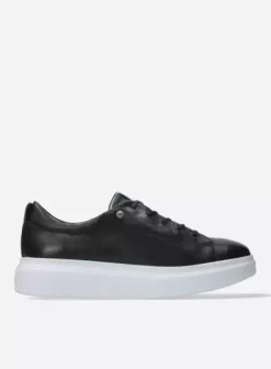Sneakers|Veterschoenen|Wolky Move it zwart leer